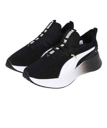 プーマ（PUMA）スニーカー スポーツシューズ ソフトライド サブリナ ブラック 31350301 スポーツ カジュアル シューズ