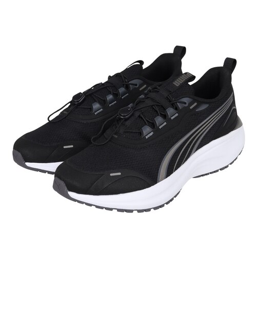 プーマ（PUMA）スニーカー スポーツシューズ ソフトライド ムーブオン フダン AS ワイド ランニングシューズ ブラック 31425601