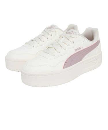プーマ（PUMA）スニーカー スポーツシューズ コート ラリー スカイ パールホワイト 40036817 スポーツ カジュアル シューズ 厚底