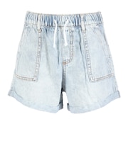 アバクロンビー&フィッチ(Abercrombie & Fitch)ジュニア HR PULL ON RELAX デニムショートパンツ 43AR07-LF6