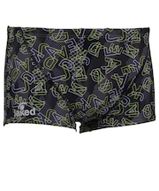 ジャケッド（Jaked）競泳水着 メンズ 水泳 ショートスパッツ 黒 SS-LLサイズ 0830441-0009 トレーニング水着 練習用