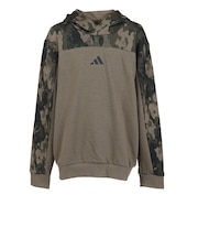 アディダス(adidas)ジュニア シーズナル エッセンシャルズ カモ フレンチテリー パーカー ZK071-KC9709