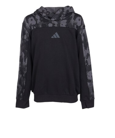 アディダス（adidas）ジュニア シーズナル エッセンシャルズ カモ フレンチテリー パーカー ZK071-KC9710