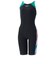 スピード（SPEEDO）フィットネス水着 レディース 水泳 ブラッシーシャドウターンズパズル 青 S-LLサイズ STW12653 AQ