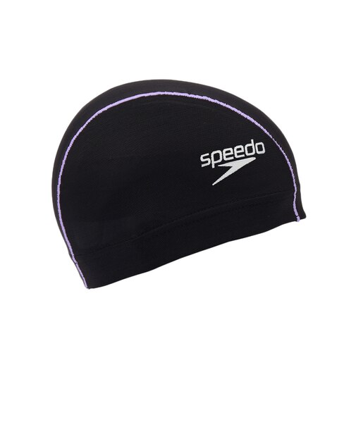 スピード（SPEEDO）スイムキャップ 水泳 ブーンウェーブメッシュキャップ 紫 M-Lサイズ SE12357 LV スイミングキャップ メッシュ
