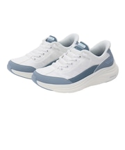 スケッチャーズ(SKECHERS)カジュアルシューズ スリップインズ コンツアーフォーム コージーフィット ホワイト ブルー 150404-WLB スポーツ …
