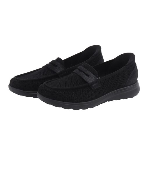 スケッチャーズ（SKECHERS）カジュアルシューズ ウォーキングシューズ スリップインズ アーチフィット N-JOY LITE ブラック 139883-BB…