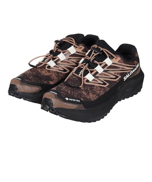 サロモン(SALOMON)ランニングシューズ ジョギングシューズ エアロ フロー グラベル ゴアテックス ブラック L45391900 スポーツ シューズ 防水