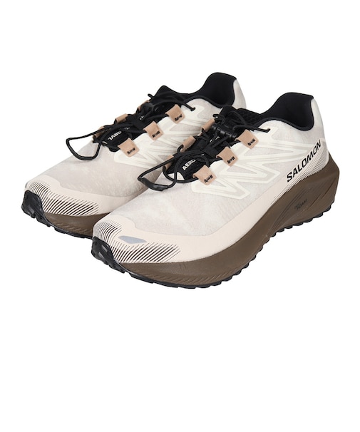 サロモン(SALOMON)ランニングシューズ ジョギングシューズ エアロ フロー グラベル ベージュ L45392600 スポーツ シューズ トレーニング