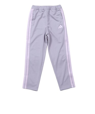 アディダス(adidas)キッズ エッセンシャルズ スリーストライプス ダブルニット トラックパンツ オープンヘム KGK97-KU6469