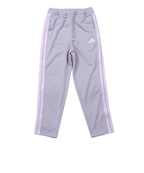 アディダス(adidas)キッズ エッセンシャルズ スリーストライプス ダブルニット トラックパンツ オープンヘム KGK97-KU6469