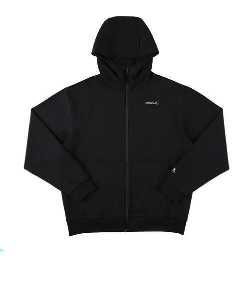 エゴザル（EGOZARU）バスケットボールウェア ダダブルフェイス スウェット ベーシック ZIPアップパーカ EZFW26USW001C001