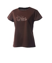 プリンス（PRINCE）テニスウェア 半袖Tシャツ WF6042 049 BRN