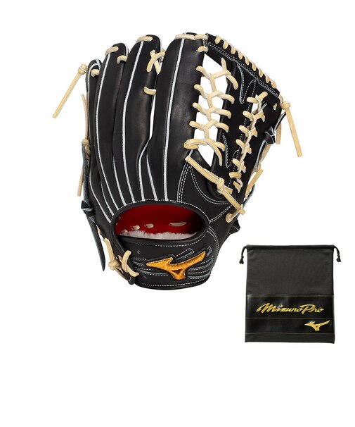 ミズノ（MIZUNO）硬式用グラブ 外野手用 野球グローブ ミズノプロ Premiere 26AW 1AJGH35207 0980