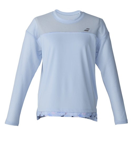 バボラ（BABOLAT）テニスウェア レディース PLAY 長袖Tシャツ BWP6573-BL