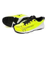 ミズノ(MIZUNO)ジュニアスポーツシューズ スニーカー スピードスタッズ 5 イエロー ブラック K1GC266106 スポーツ トレーニング