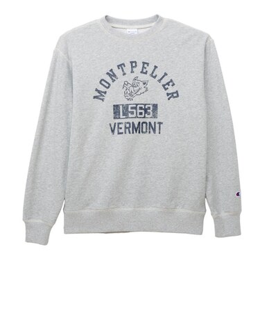 チャンピオン（CHAMPION）BA COLLEGEPRINT クルーネックスウェットシャツ C3-E022 070