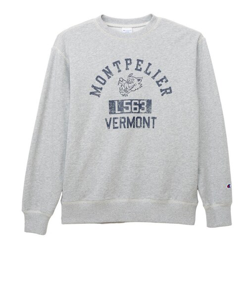 チャンピオン（CHAMPION）BA COLLEGEPRINT クルーネックスウェットシャツ C3-E022 070