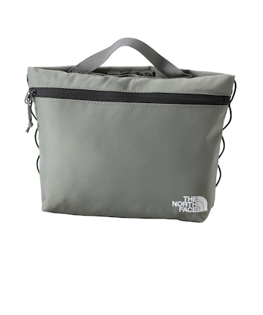 ザ・ノース・フェイス（THE NORTH FACE）ポーチ ビルビーポーチL 緑 NN22603 AV マルチポーチ 小物入れ マチ付き