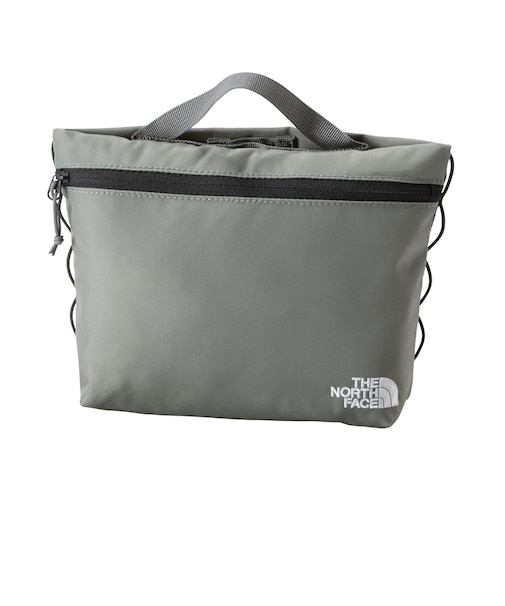 ザ・ノース・フェイス（THE NORTH FACE）ポーチ ビルビーポーチL 緑 NN22603 AV マルチポーチ 小物入れ マチ付き