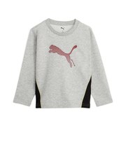 プーマ(PUMA)ジュニア ESS エレベーテッド MX クルースウェット ライト DK 638439 04 LGRY