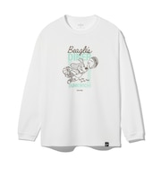スポルディング(SPALDING)バスケットボールウェア ジュニア ロングスリーブTシャツ ビーグルズ ダイナー SJT26142WH