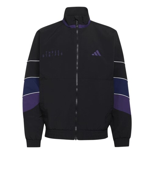 アディダス（adidas）キッズ バービージ パック ルーズフィット 起毛トリコット ライニング付き ウーブン フルジップジャケット H2348-KU6521
