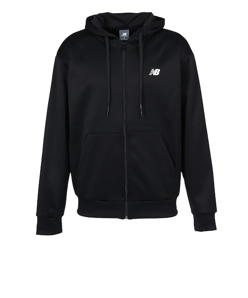 ニューバランス（new balance）フライングロゴジップアップフーディー 裏起毛 MT62G9HYBK