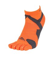 ファイテン(PHITEN)ランニングソックス 靴下 ソッキング オレンジグレー 25~27cm 1426AL966973