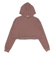 ニューエラ（NEW ERA）クロップド スウェット カットオフ フーディー 15129276