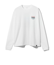 スポルディング（SPALDING）バスケットボールウェア ロングスリーブTシャツ ビーグルズ ダイナー SMT26106WH