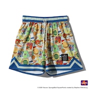 スポルディング(SPALDING)バスケットボールウェア ジャージー ショーツ スポンジ・ボブ シーピーナッツ SMP26129SDM