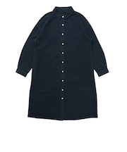エルケクス（ELKEX）長袖シャツワンピース EKL6FA0049 NVY