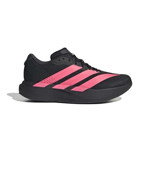 アディダス（adidas）ランニングシューズ スポーツシューズ アディゼロ ペーサー ブラック ピンク ORB66-KZ6841 ジョギングシューズ