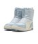プーマ（PUMA）ジュニアボアブーツ スノトレ スノーシューズ マルチフレックス ブーツ PS ライトブルー 40284706 スノーブーツ 防滑
