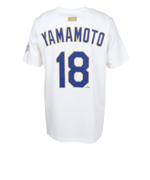 エムエルビー（MLB）野球ウェア ロサンゼルス・ドジャース 山本由伸 ゴールドコレクション 半袖Tシャツ N199-10A-6LD-U5R
