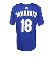 エムエルビー(MLB)野球ウェア ロサンゼルス・ドジャース 山本由伸 ゴールドコレクション 半袖Tシャツ N199-4EW-6LD-U5R