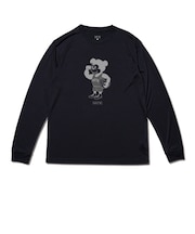 アクター(AKTR)バスケットボールウェア ベーシック NICK 長袖 スポーツ Tシャツ 526-002005 BK