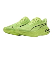 プーマ(PUMA)ランニングシューズ ジョギングシューズ ディヴィエイト ピュア ニトロ フラッシュグリーン 31390413 スポーツ シューズ