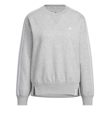 アディダス（adidas）W ESS+ 3S クルースウェット HQ175-KF8242