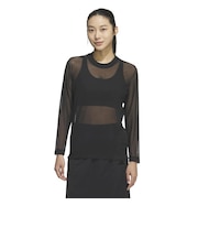 アディダス(adidas)ソフト リュクス レギュラーフィット メッシュ長袖Tシャツ MME67-KG9420