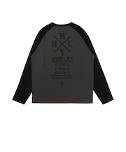 ハーレー（HURLEY）ラグラン オーバーサイズ ロングスリーブTシャツ MCLS262032-CGY