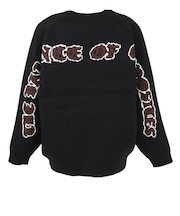 ルーカ(RVCA)BALANACE ジャガードニット セーター BG042650 BLK