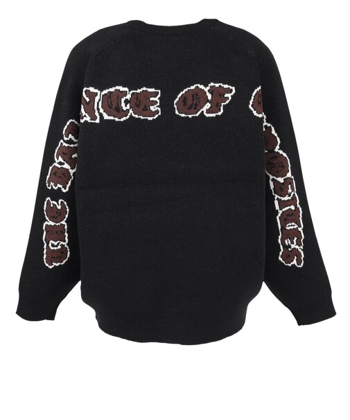ルーカ（RVCA）BALANACE ジャガードニット セーター BG042650 BLK