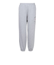 プーマ(PUMA)ESS エレベーテッド ミックス ロゴ パンツ 裏起毛 638545 04 LGRY
