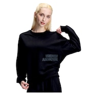アンダーアーマー(UNDER ARMOUR)エッセンシャル テリー エンブロイダリー クルー 6016839 008