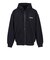エクストララージ（XLARGE）OLD OG ジップ フーデッド スウェットシャツ 101263012004-BLACK