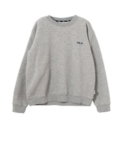 フィラ（FILA）テニスウェア リニアロゴ グラフィックスウェットシャツ CE6FBM023-MGY