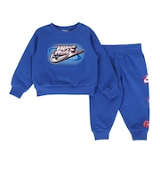 ナイキ（NIKE）トドラー KB B NSW BRAND A FLC CREW セットアップ 76P205-U89