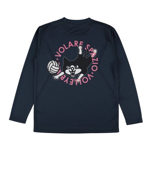 スパッツィオ（SPAZIO）バレーボールウェア PIPPOフライングレシーブ 長袖Tシャツ VS-0058-21